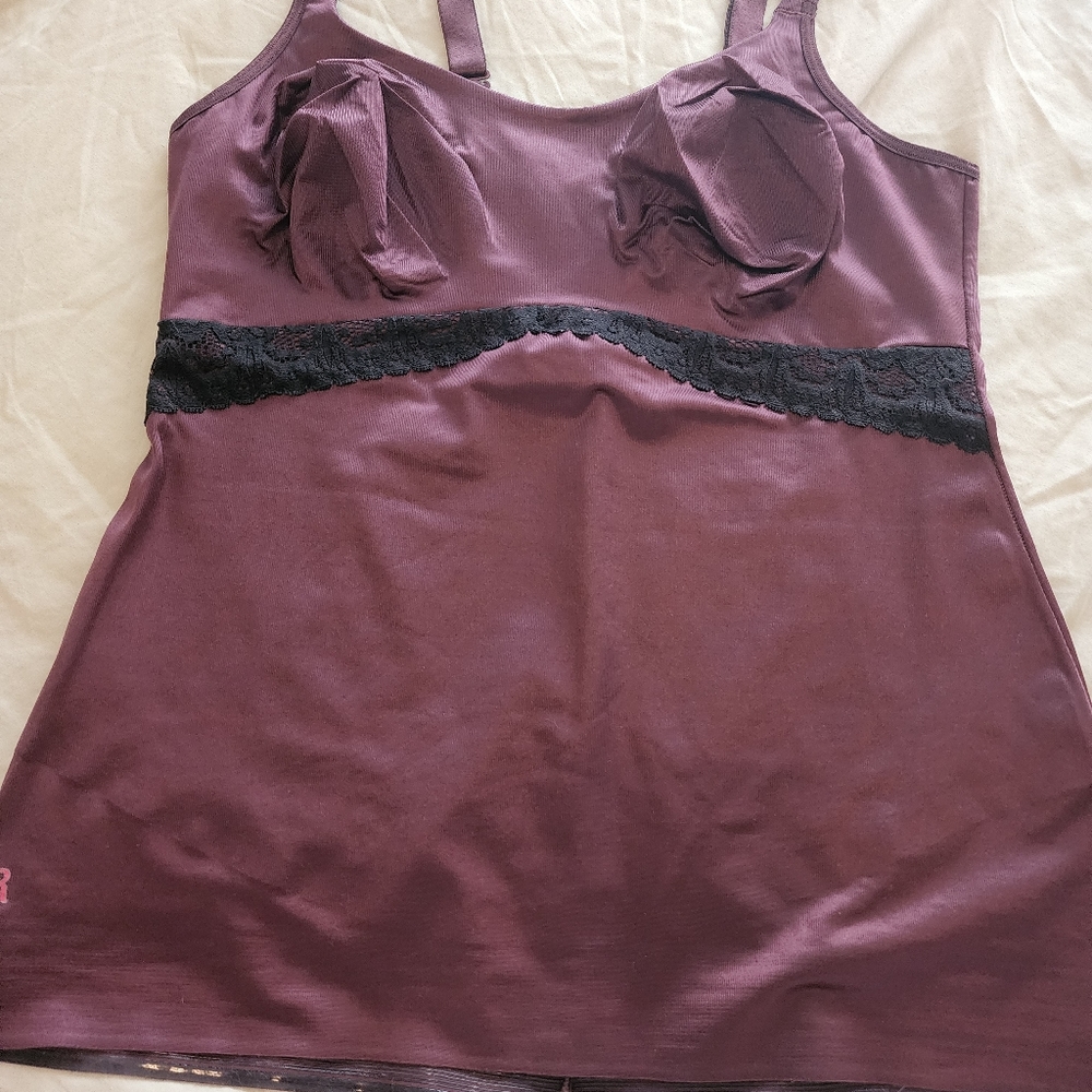 Ruby Ribbon Lace Full Support Cami